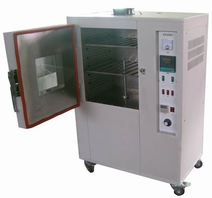 Forno ad alta temperatura di gomma del laboratorio del forno d'invecchiamento del laboratorio di invecchiamento della camera di prova ambientale mobile di gomma della prova